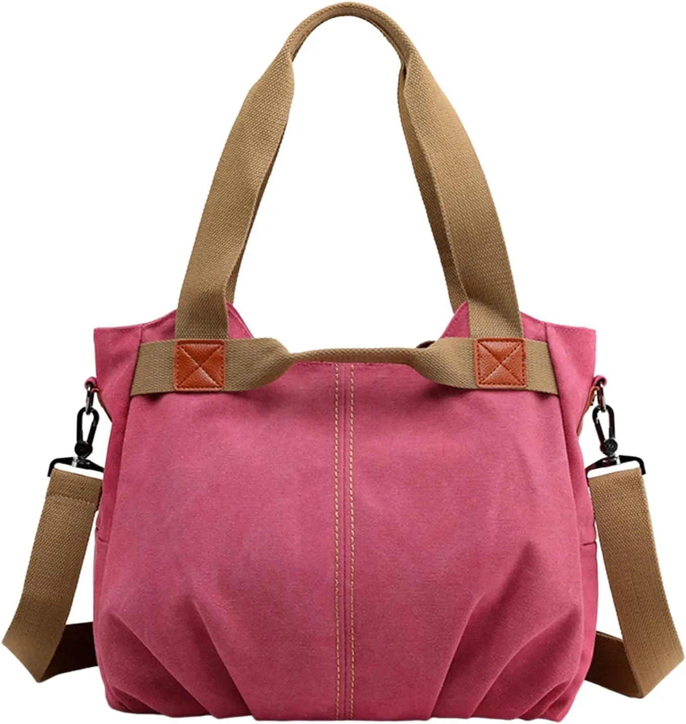 Retro Fashion One Shoulder Crossbody Women's Bag Large Capacity Fashion Handbag Women's Simple Mens Leather (One Size)