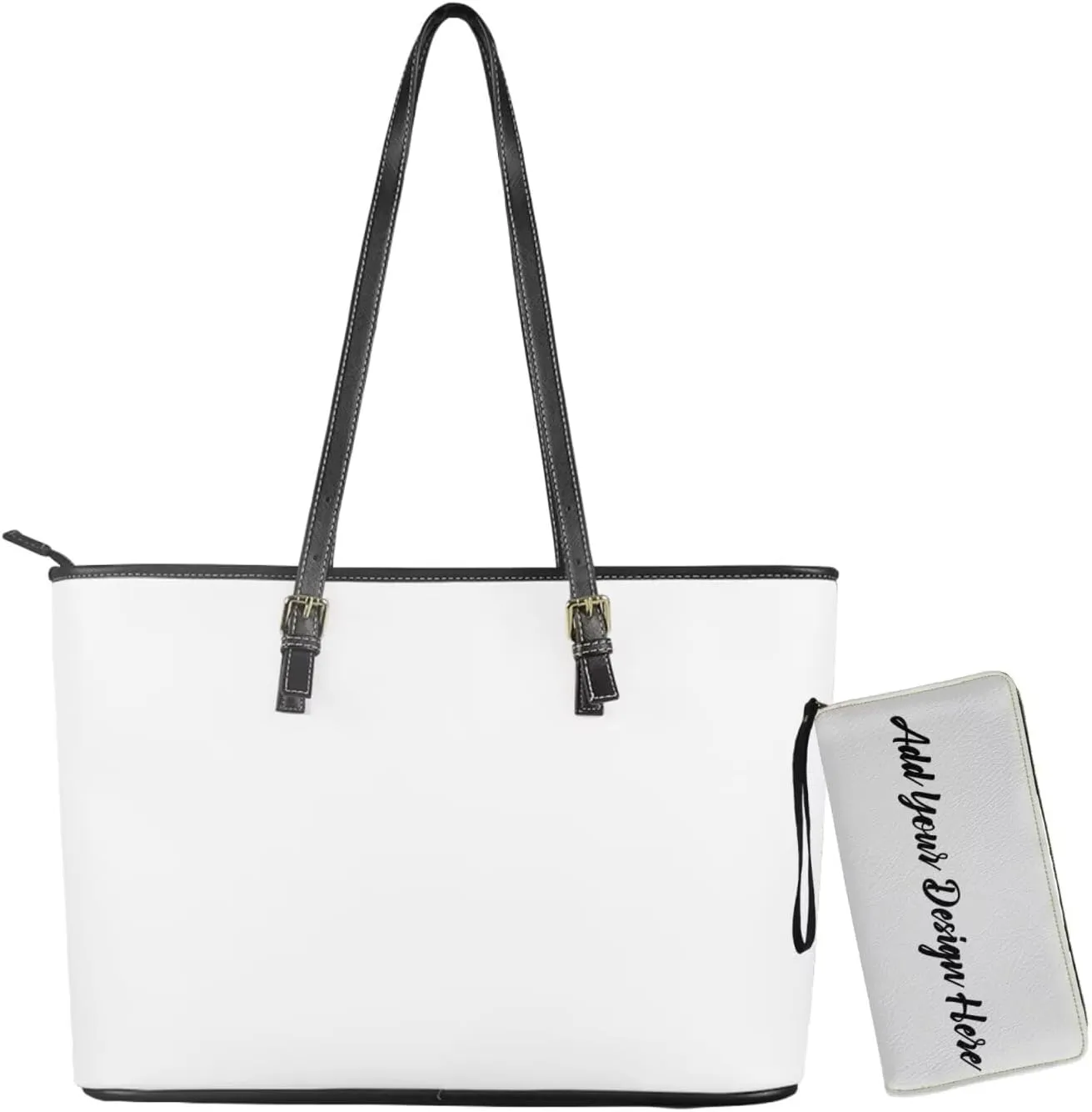 Shoulder Bags Set 2 Piece Saddle Bags Satchel Bags for Women with Shoulder Strap Purses for Women