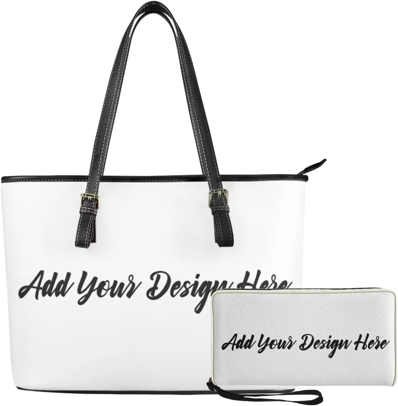 Shoulder Bags Set 2 Piece Saddle Bags Satchel Bags for Women with Shoulder Strap Purses for Women