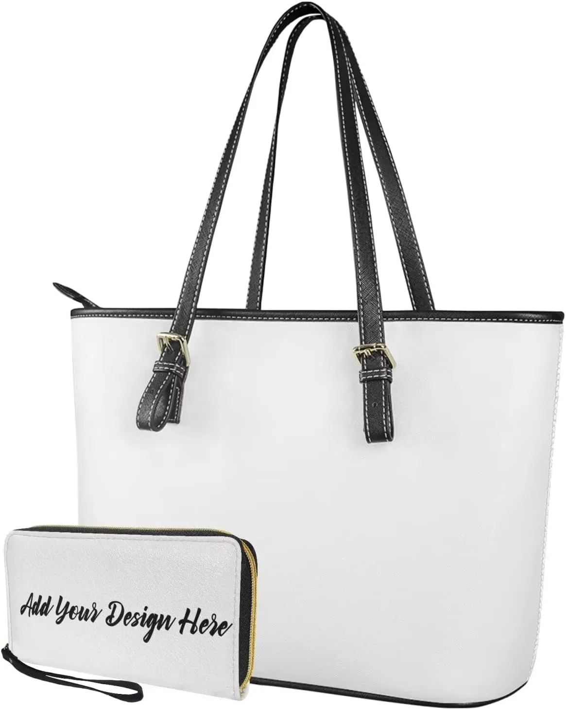 Shoulder Bags Set 2 Piece Saddle Bags Satchel Bags for Women with Shoulder Strap Purses for Women