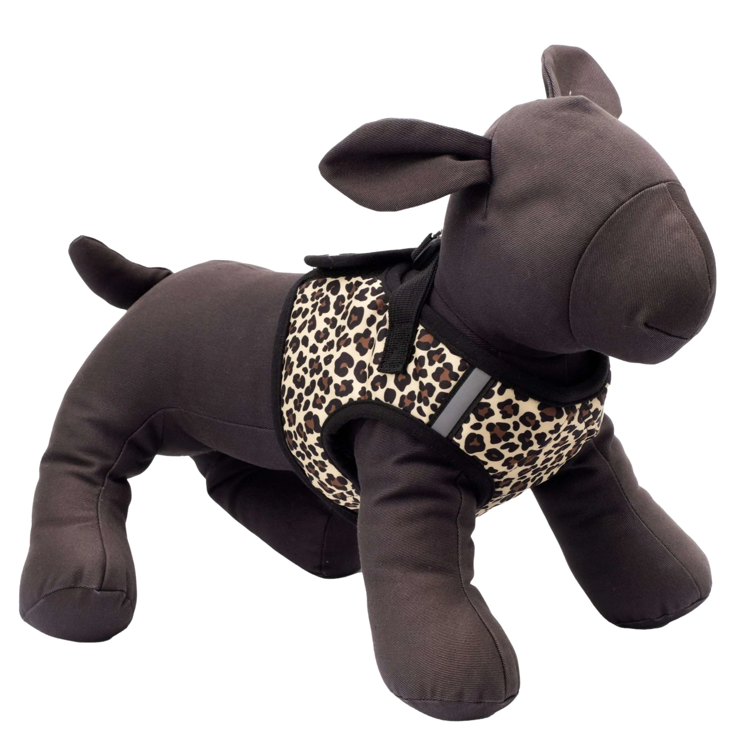 Sidekick Harness | Tan Leopard Print