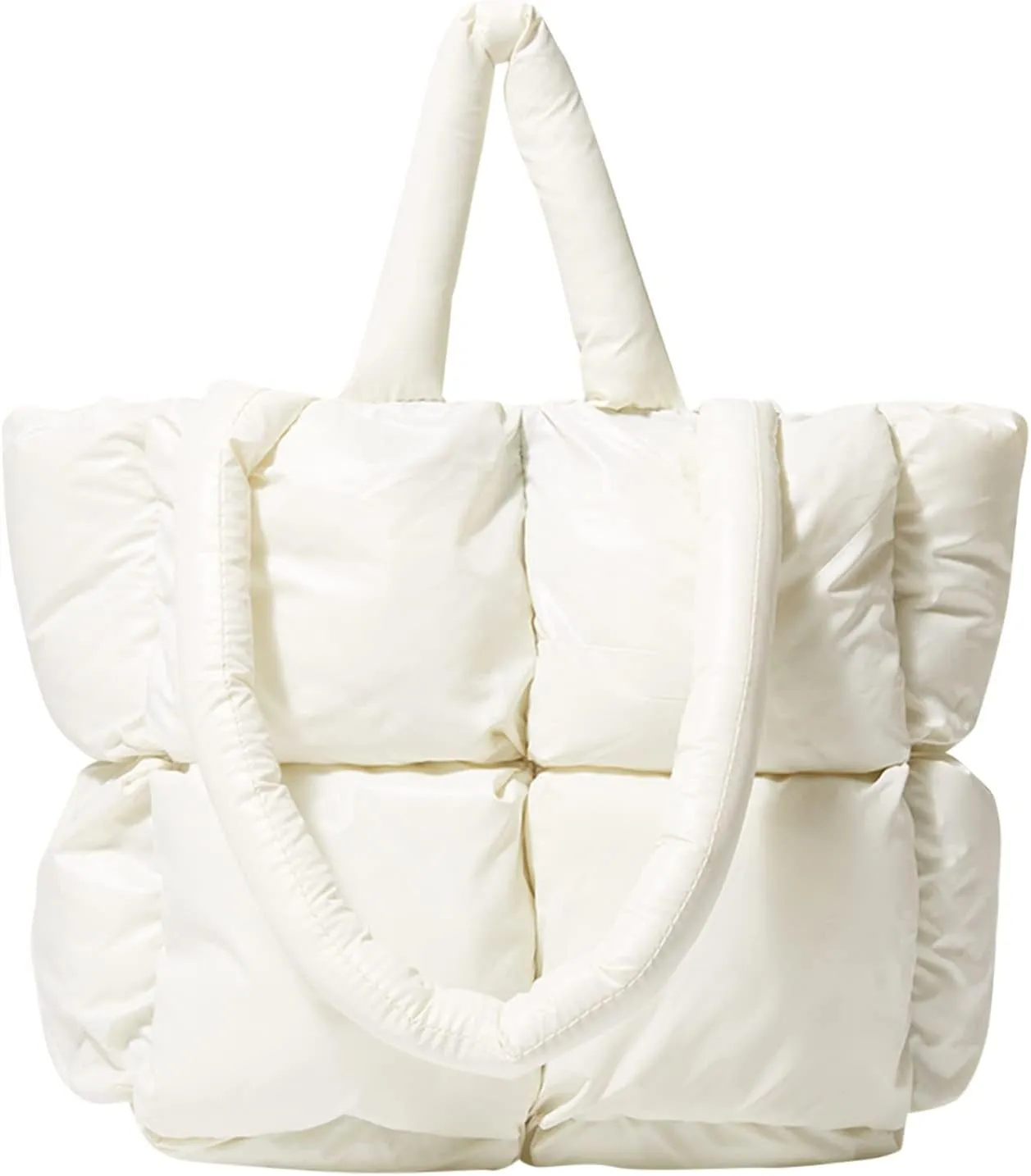 Sling Bag For Women Light Large Quilted Shoulder Bag Carryall Puffer Hobo Bag For Her Friends Travel College D