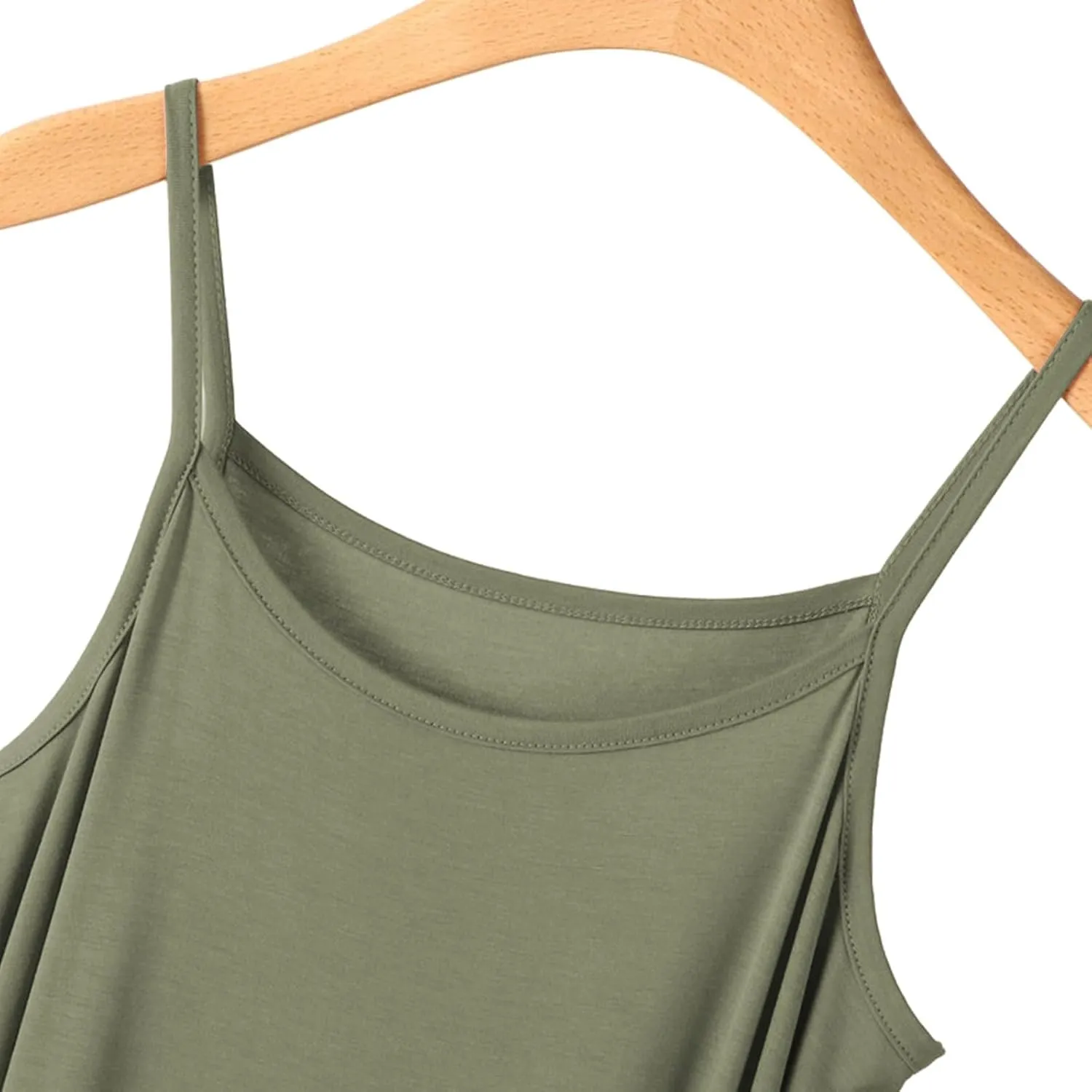 Slip Dress for Women Under Dresses 2025 Fashion Spaghetti Strap Cami Camisoles Sun Tank Sleeveless Cotton Midi Sundress