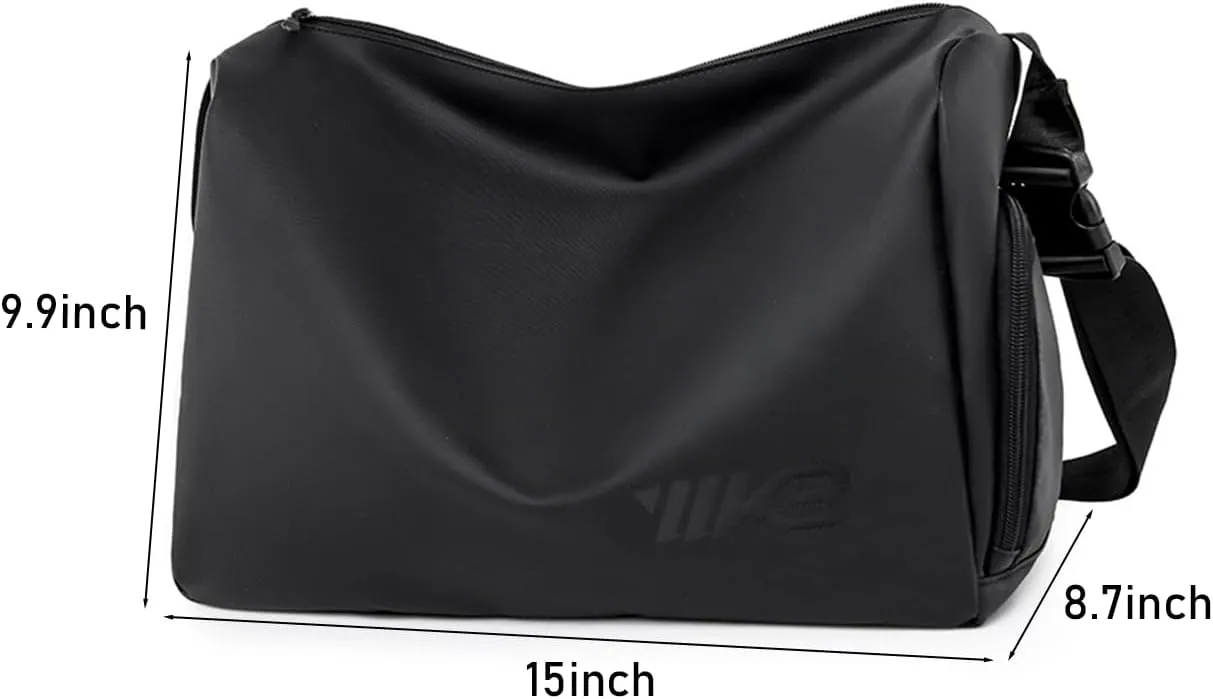 Small Gym Bag for Women Sports Duffel Bag with Shoes Compartment, Waterproof Travel Duffel Bag Carry on Bag Overnight Bag Weekender Bags for Workout Swimming Yoga Dance