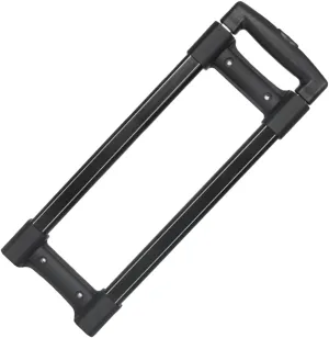 Telescopic Suitcase Luggage Bag Parts Trolley Suitcases Replacement Telescopic Rods Luggage Handle Repair Replacement Accessories Long, Black