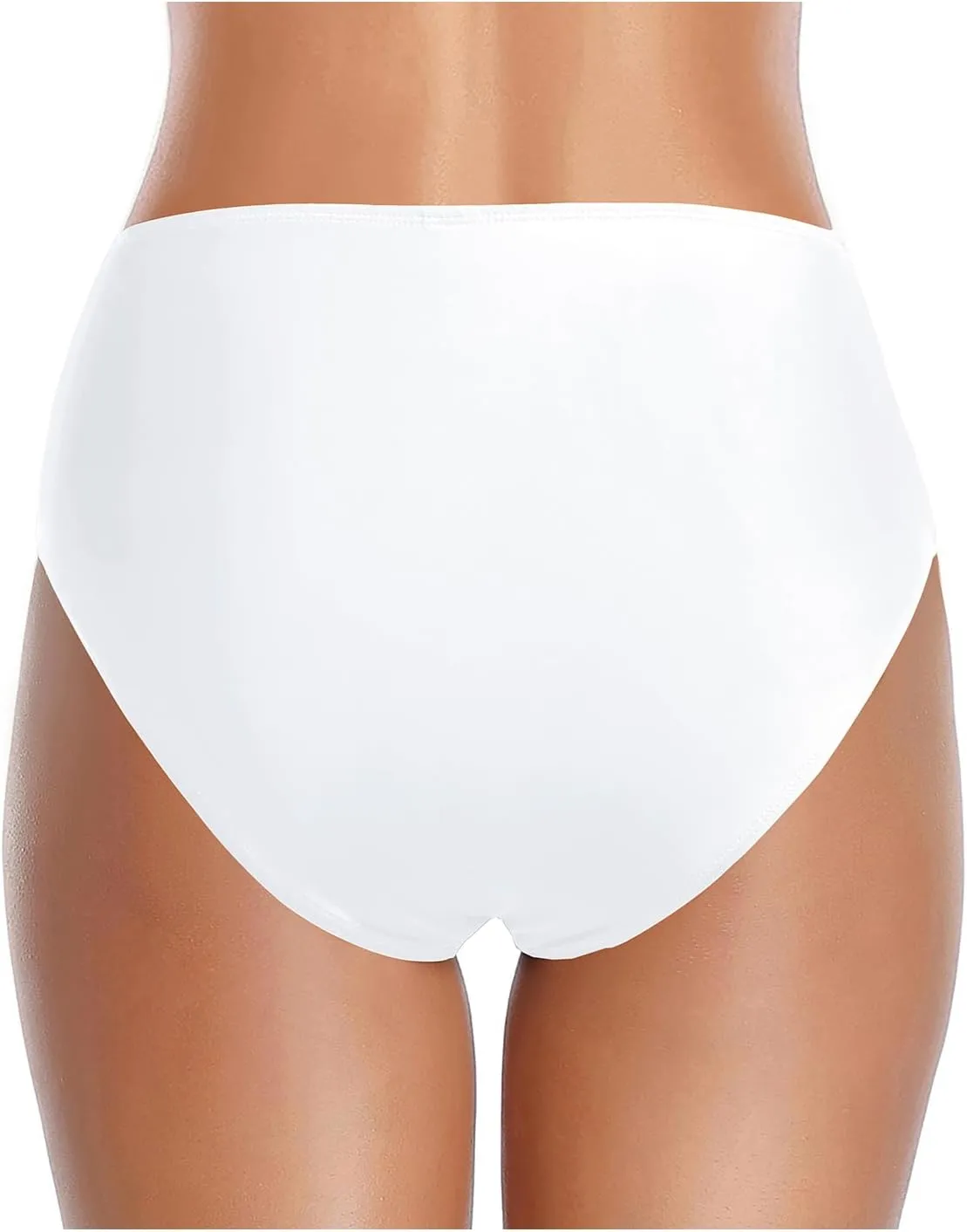 Tempt Me Women's High Waist Bikini Bottom - Full Coverage Bathing Suit Swim Bottom 2025 Swimsuit Swimwear
