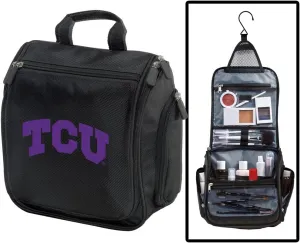 Texas Christian University Toiletry Bags Or Hanging TCU Shaving Kit Travel Organizer
