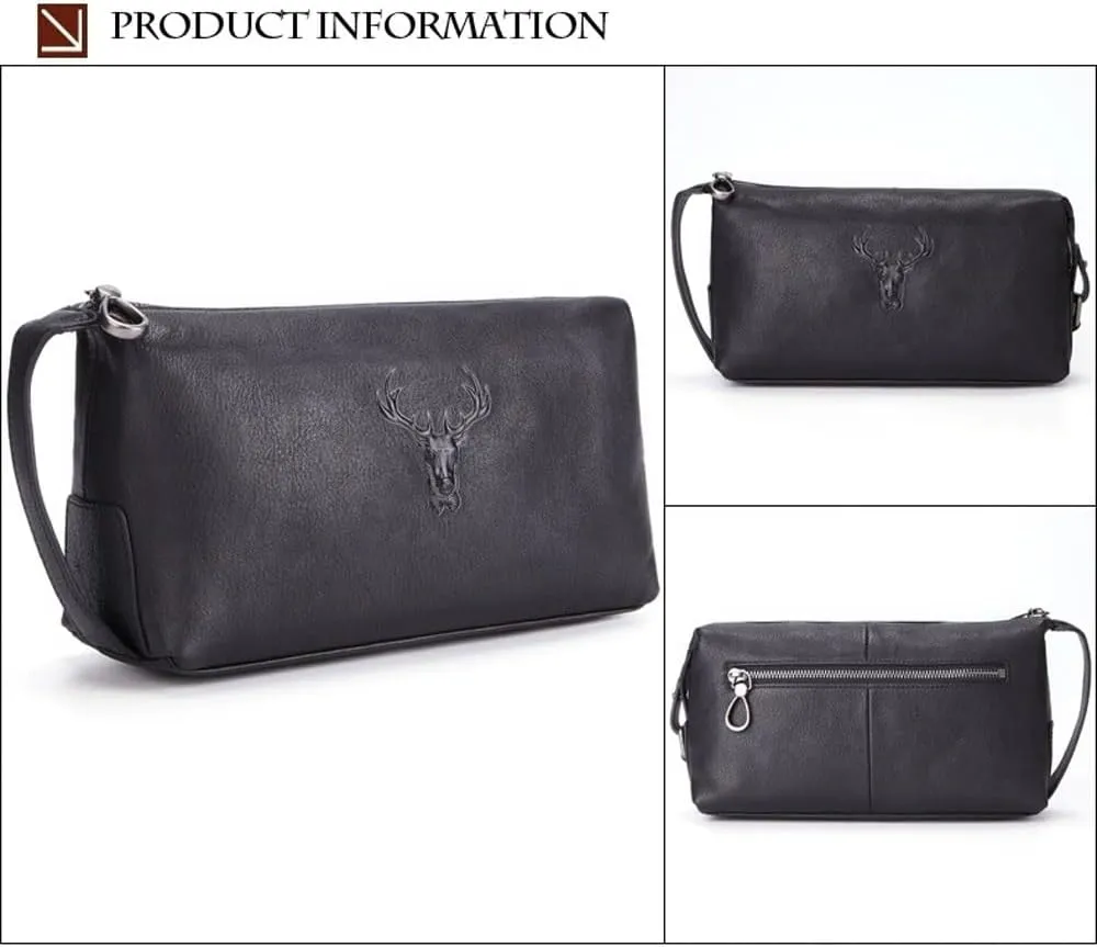 Toiletry Bag for Men, Large Travel Toiletry Organizer, Dopp Kit Water-Resistant Shaving Bag for Toiletries Accessories