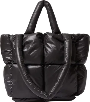 Tote Bag For Women Light Large Quilted Shoulder Bag Carryall Puffer Hobo Bag For Her Friends Travel College D