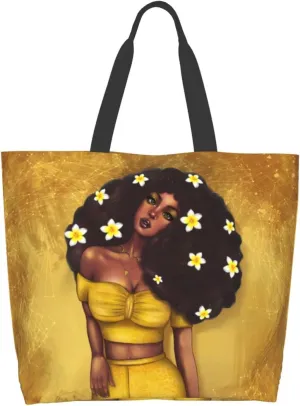 Tote Bag for Women, Reusable Grocery Bags Shopping Bags, Canvas Tote Bag Large Tote Bags for Women