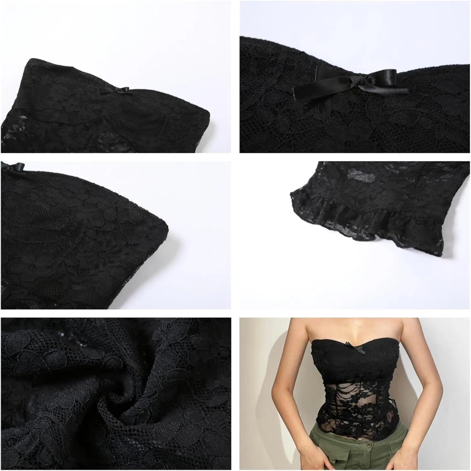 Women Gothic Crop Top Camisole Tank Tops Clubwear Cropped Cami T-Shirt