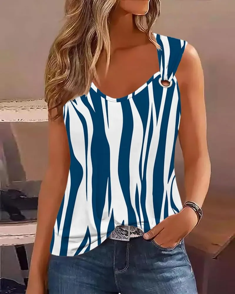 Womens Fashion Sleeveless V Neck Tank Tops Casual Basic Soild Shirts Camisole Summer Tops