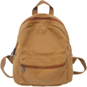 XPONNI Small Backpack Purse for Teen Girls Grunge Accessories Purse Backpack for Women Mini Backpack Purse (Brown)