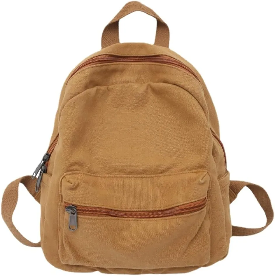 XPONNI Small Backpack Purse for Teen Girls Grunge Accessories Purse Backpack for Women Mini Backpack Purse (Brown)